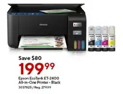 Staples Epson EcoTank ET-2400 All-in-One Printer - Black offer