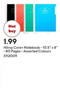 Staples Hilroy Core+ Notebook offer