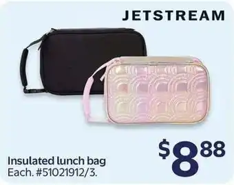 Walmart Jetstream insulated lunch bag offer