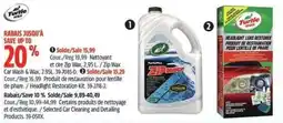 Canadian Tire Turtle Wax Zip Wax Car Wash & Wax offer