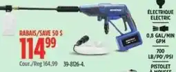 Canadian Tire Bosch electric pressure washer offer