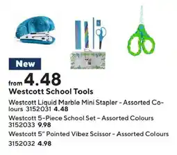 Staples Westcott School Tools offer