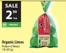 Co-op Organic Limes offer
