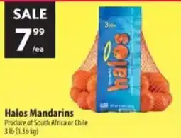Co-op Halos mandarins offer