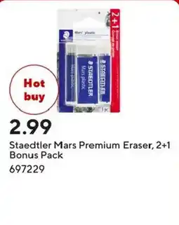 Staples Staedtler Mars Premium Eraser offer