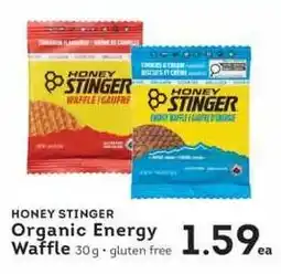 IGA Honey Stinger Organic Energy Waffle offer