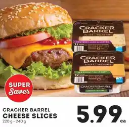 IGA Cracker Barrel cheese slices offer