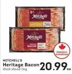 IGA Mitchell's Heritage Bacon offer