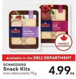 IGA Schneiders snack kits offer