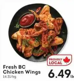 IGA Fresh BC Chicken Wings offer