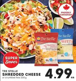 IGA Tre Stelle shredded cheese offer