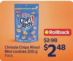 Walmart Christie chips ahoy! mini cookies offer