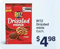 Walmart Ritz drizzled minis offer