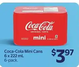 Walmart Coca-Cola mini cans offer