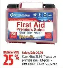 Canadian Tire First Aid Central First Aid Premiers Soins offer
