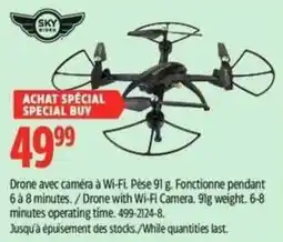Canadian Tire Sky Rides drone with wi-fi camera offer