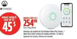 Canadian Tire Airthings Wave Plus Smart Indoor Air Quality Monitor offer
