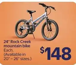 Walmart Rock Creek mountain bike offer