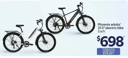 Walmart Phoenix adults' 27.5" electric bike offer