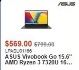 Canada Computers Asus vivobook go 15.6" amd ryzen 3 7320u 16... offer