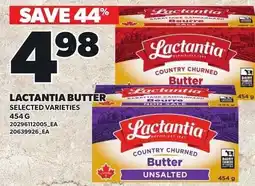 Loblaws Lactantia butter offer