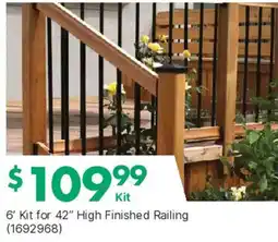 Kent 6' Kit for 42" High Finished Railing offer