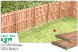 Kent Brown Pressure Treated Fence offer