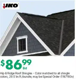 Kent Iko Hip & Ridge Roof Shingles offer
