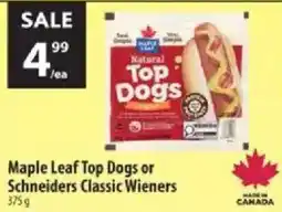 Co-op Maple Leaf Top Dogs offer