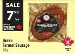Co-op Drake Farmer Sausage offer