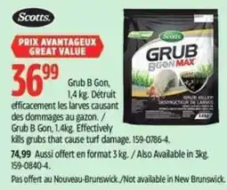 Canadian Tire Scotts grub b gon max offer