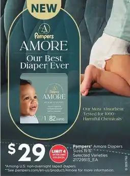 Loblaws Pampers Amore Diapers offer