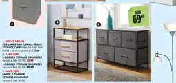 Canadian Tire Great Value fabric 5-drawer storage organizer offer