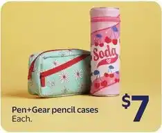 Walmart Pen+Gear pencil cases offer