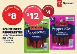 Loblaws Schneiders pepperettes offer
