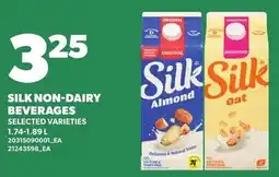 Loblaws Silk non-dairy beverages offer