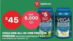 Loblaws Optimum Vega One All-In-One Protein Powder offer