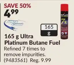 Princess Auto Ultra Cool Platinum Butane Fuel offer