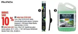 Canadian Tire Reflex all season wiper blades offer