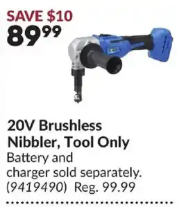 Princess Auto 20V Brushless Nibbler, Tool Only offer