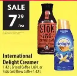 Co-op International Delight Creamer offer