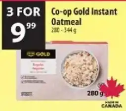 Co-op Co-op Gold Instant Oatmeal offer