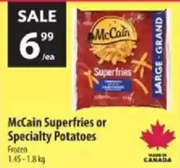 Co-op McCain Superfries or Specialty Potatoes offer