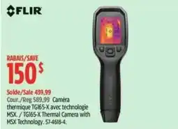 Canadian Tire Flir tg165-x thermal camera with msx technology offer