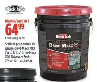 Canadian Tire Black Jack Drive Maxx 700 offer