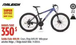 Canadian Tire Raleigh Ridge Adult Bike offer