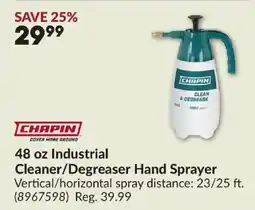 Princess Auto Chapin 48 oz Industrial Cleaner/Degreaser Hand Sprayer offer