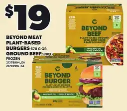 Loblaws Beyond Meat plant-based burgers offer
