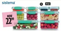 Canadian Tire Sistema food storage containers offer