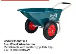 Home Hardware Home essentials dual wheel wheelbarrow offer